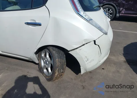 2014 Nissan Leaf Sv из США, поврежденный, VIN 1N4AZ0CP0EC338349